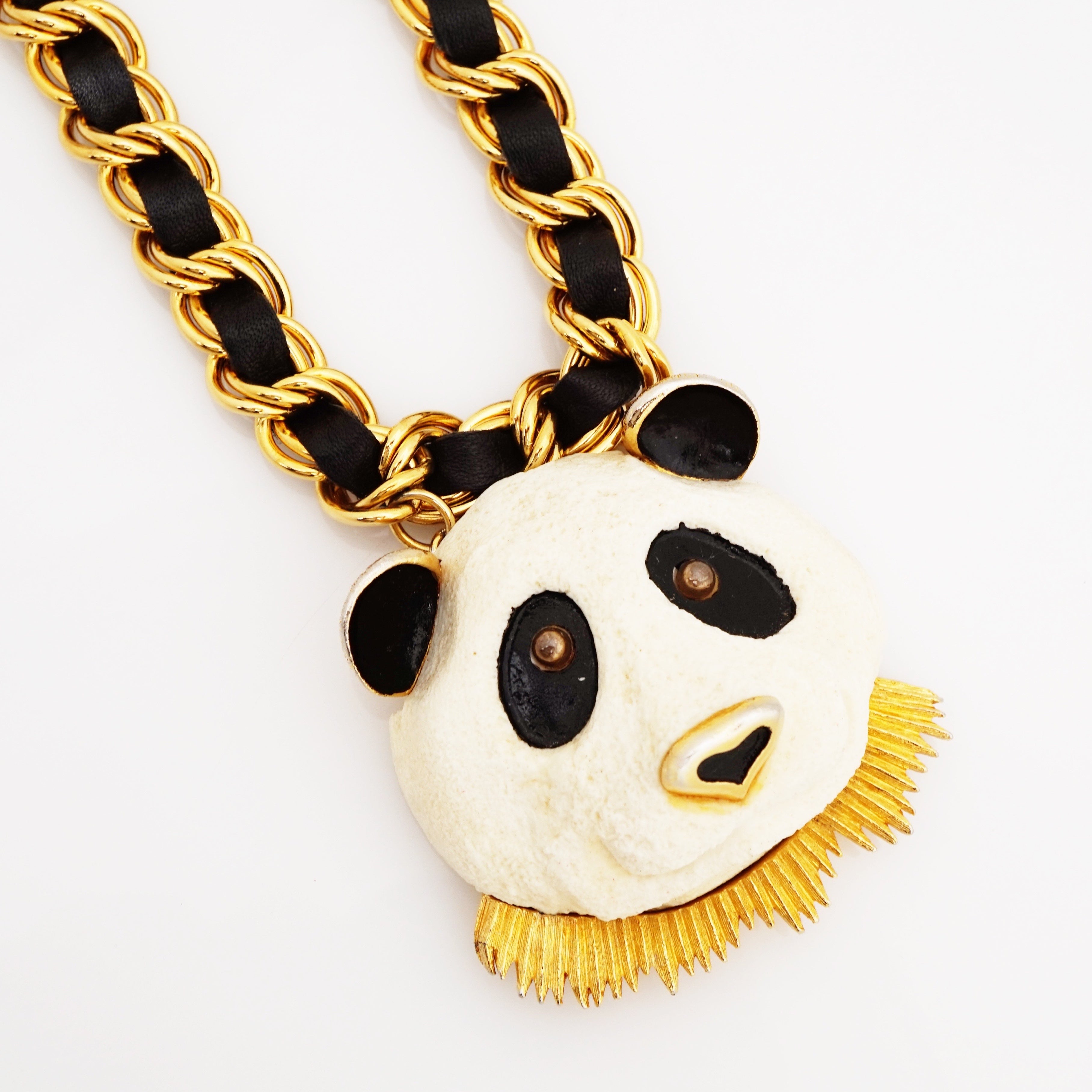 14K Gold Panda Pendant, Panda Necklace, Animal Necklace, Gift for Girl,  Animal Charm, Elegant Pendant, Minimalist Jewelry, Women's Necklace - Etsy